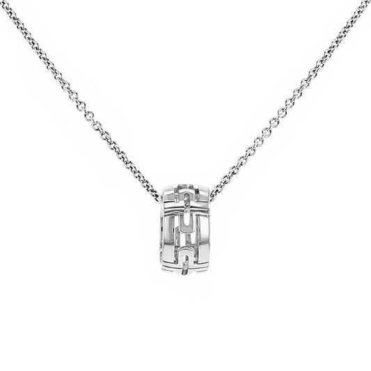 [Agudo Jewelry]PARENTESI NECKLACE SILVER