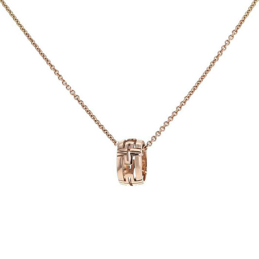 [Agudo Jewelry]PARENTESI NECKLACE PINK GOLD