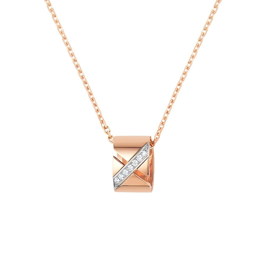 [Agudo Jewelry]LIENS EVIDENCE DIAMOND NECKLACE