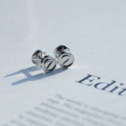 [Agudo Jewelry]LOVE EARRINGS SILVER 10MM