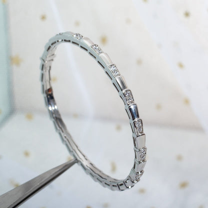 [Agudo Jewelry]SERPENTI BRACELET SILVER DIAMOND