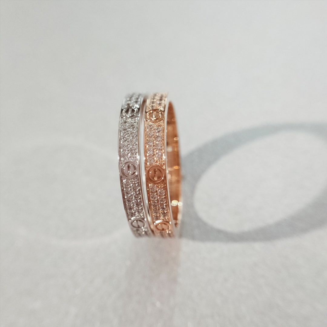 [Agudo  Jewelry]LOVE RING 2.65MM DIAMOND