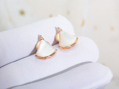 [Agudo Jewelry]DIVAS DREAM EARRINGS PINK GOLD