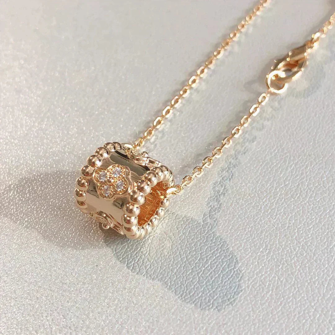 [Agudo Jewelry]PERLEE PEDANT NECKLACE GOLD / ROSE GOLD