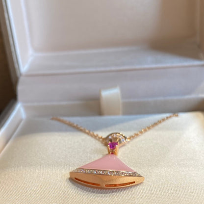 [Agudo Jewelry]DREAM NECKLACE PINK OPAL