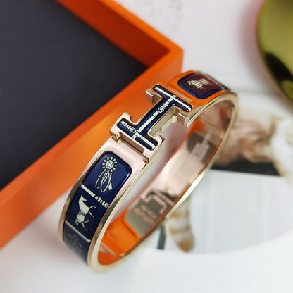 [Agudo Jewelry]H COUVERTURES DARK BLUE BRACELET