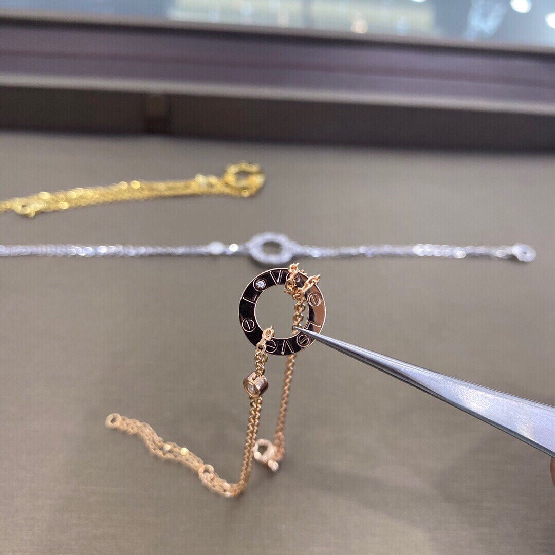 [Agudo Jewelry]LOVE BRACELET 2 DIAMOND