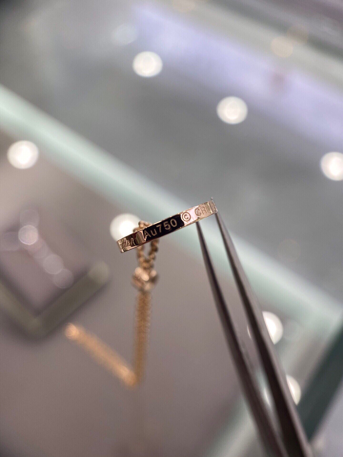 [Agudo Jewelry]LOVE BRACELET 2 DIAMOND