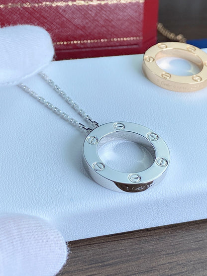 [Agudo Jewelry]LOVE NECKLACE 16MM