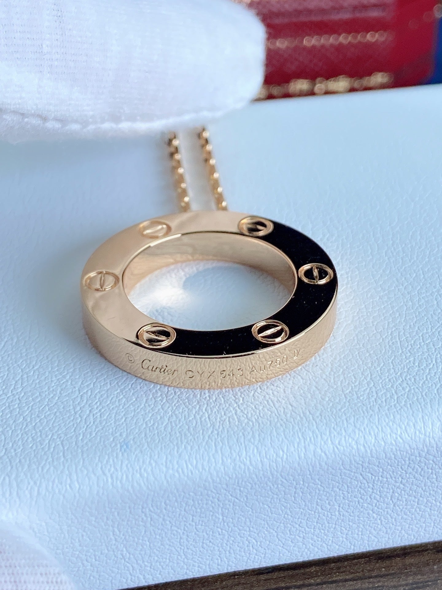 [Agudo Jewelry]LOVE NECKLACE 16MM