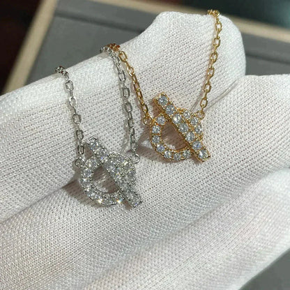 [Agudo Jewelry]ECHAPEE NECKLACE DIAMOND