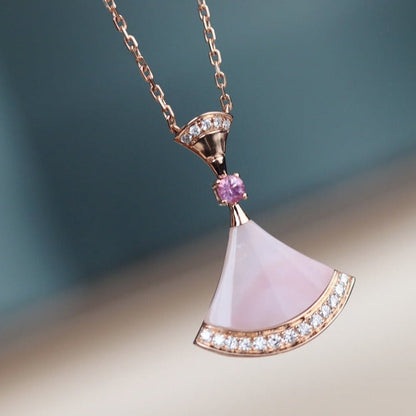 [Agudo Jewelry]DREAM NECKLACE PINK MOP DIAMOND