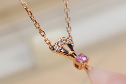 [Agudo Jewelry]DREAM NECKLACE PINK MOP DIAMOND