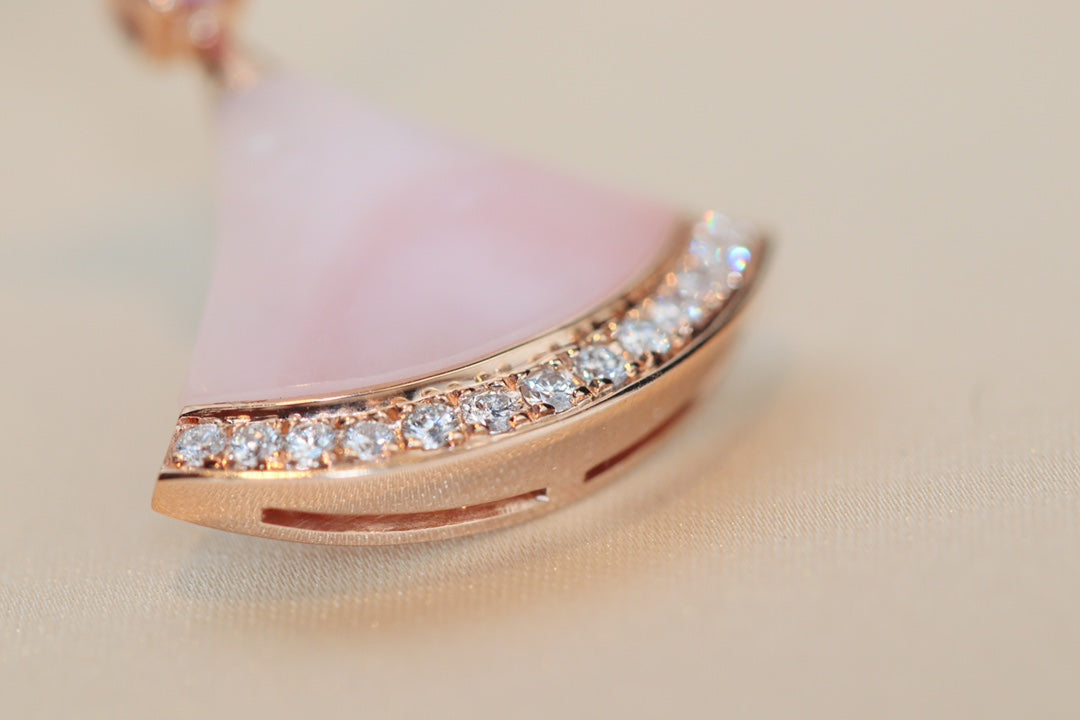 [Agudo Jewelry]DREAM NECKLACE PINK MOP DIAMOND