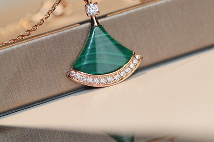 [Agudo Jewelry]DREAM NECKLACE MALACHITE DIAMOND