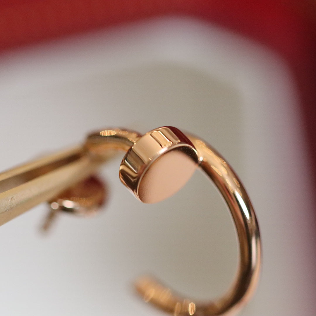 [Agudo Jewelry]JUSTE EARRINGS PINK GOLD