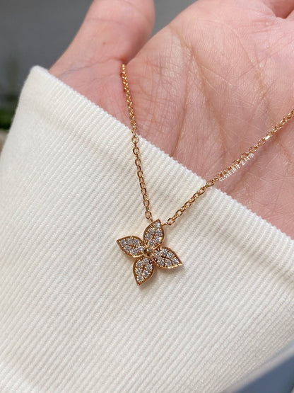 [Agudo Jewelry]STAR DIAMOND NECKALCE