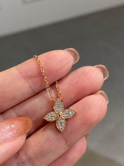 [Agudo Jewelry]STAR DIAMOND NECKALCE