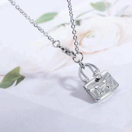 [Agudo Jewelry]AMULETTE PEDANT SILVER NECKLACE