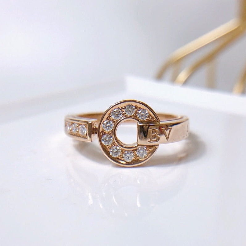 [Agudo  Jewelry]DREAM RING DIAMOND PINK GOLD