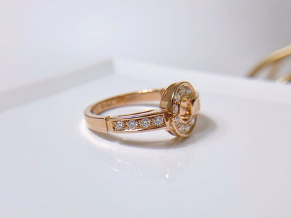 [Agudo  Jewelry]DREAM RING DIAMOND PINK GOLD