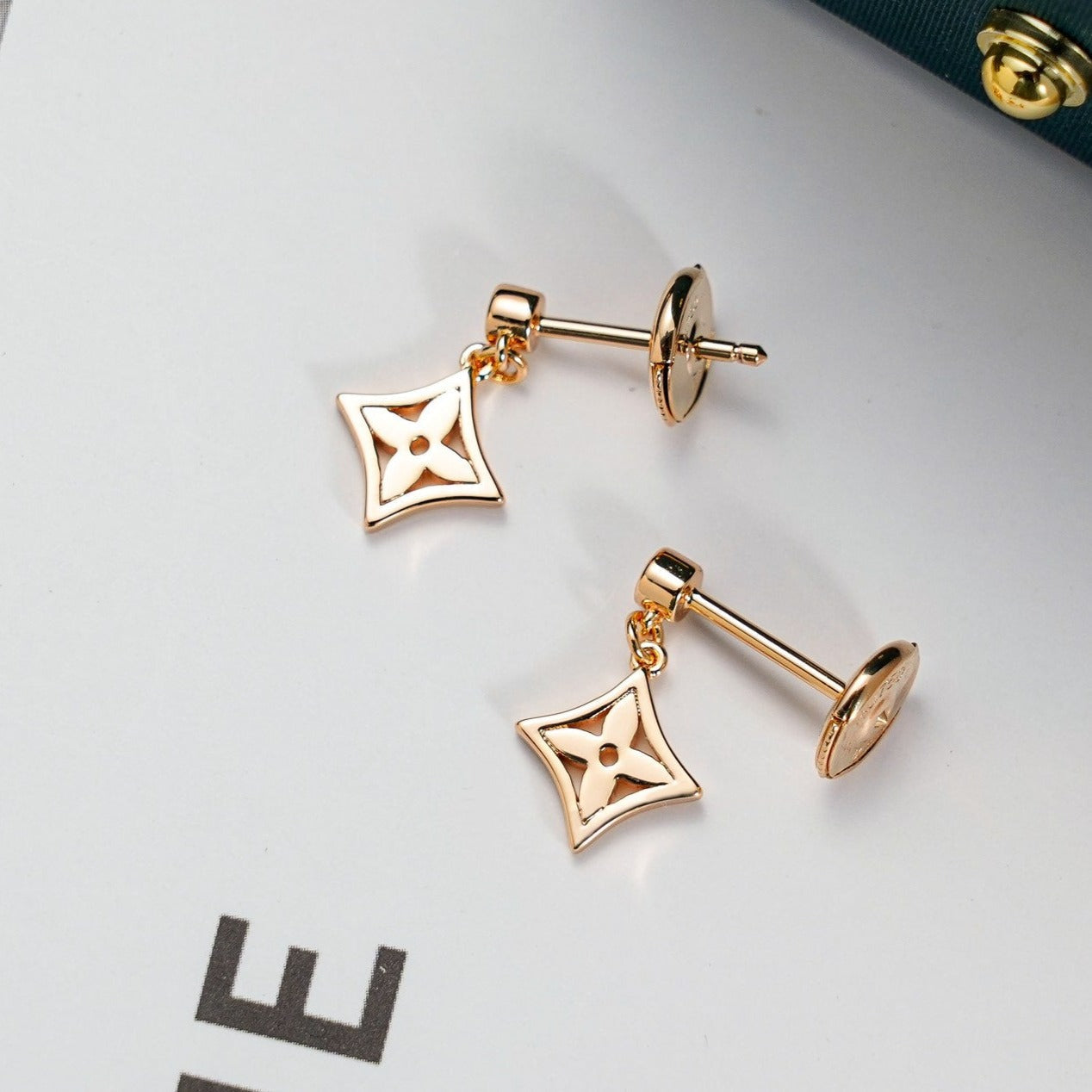 [Agudo Jewelry]STAR EARRINGS GOLD