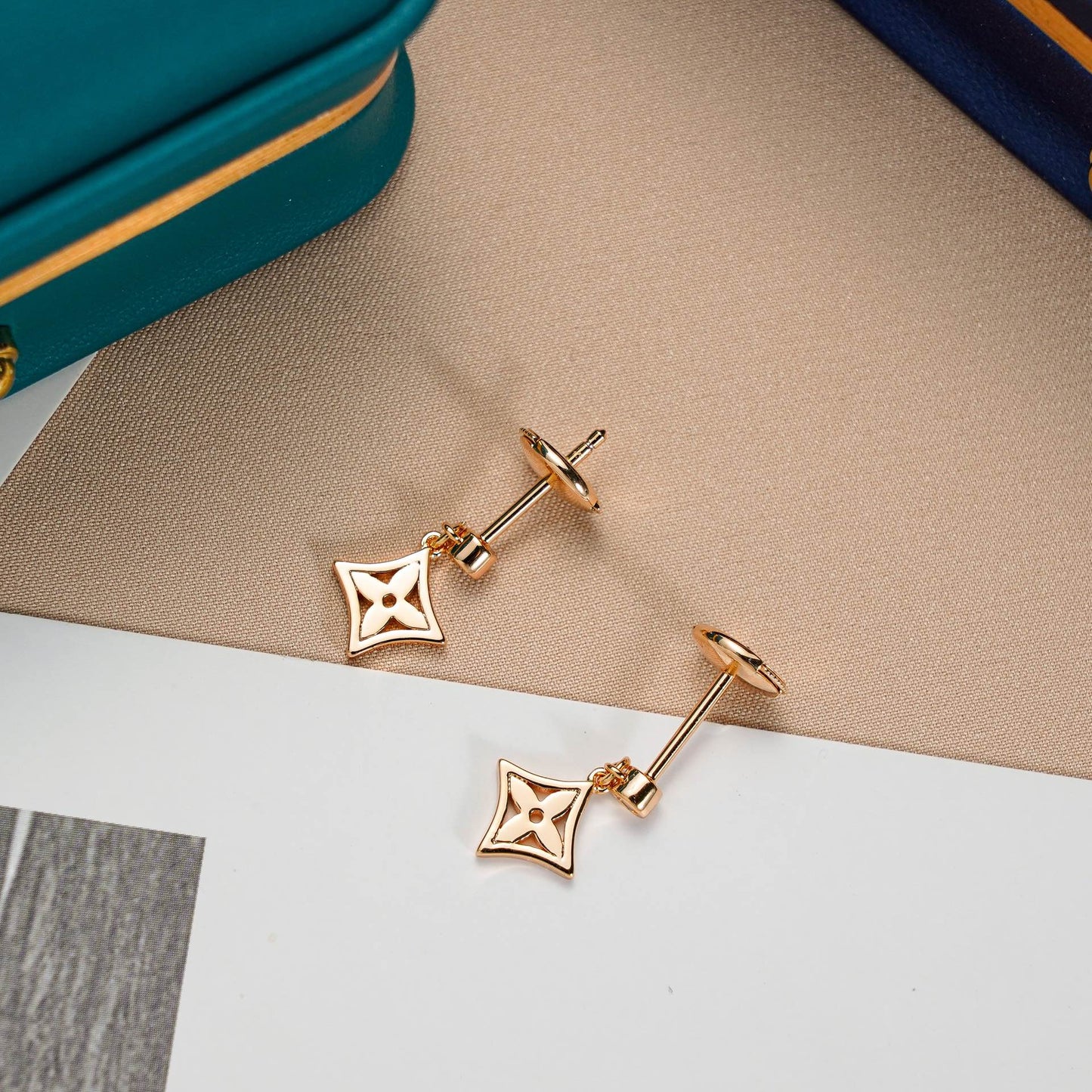 [Agudo Jewelry]STAR EARRINGS GOLD