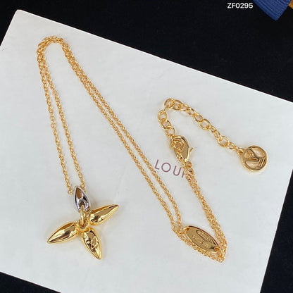 [Agudo Jewelry]LOUISETTE PEDANT GOLD NECKLACE