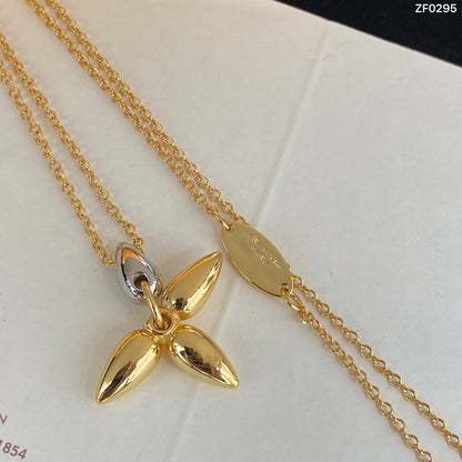 [Agudo Jewelry]LOUISETTE PEDANT GOLD NECKLACE