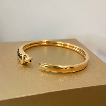 [Agudo Jewelry]PANTHERE GOLD OPEN BRACELET