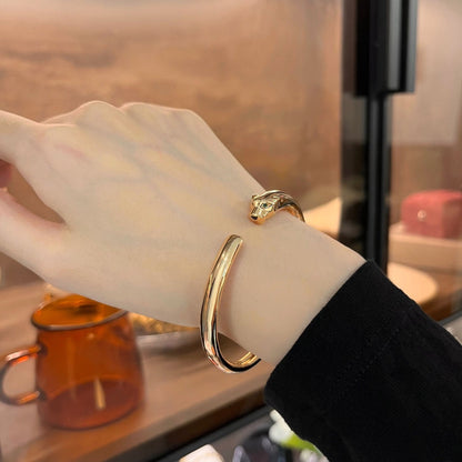 [Agudo Jewelry]PANTHERE GOLD OPEN BRACELET