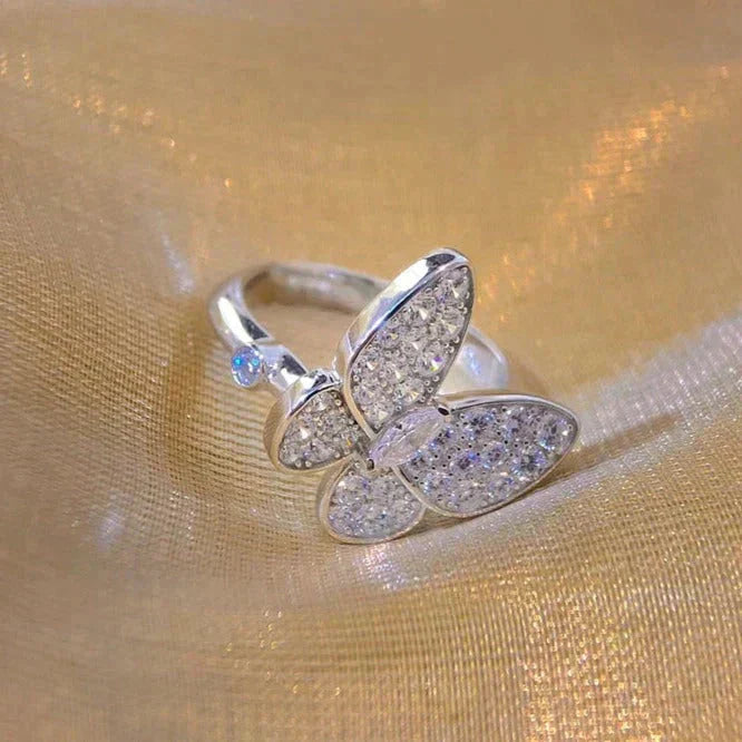 [Agudo  Jewelry]BUTTERFLY DIAMOND RING