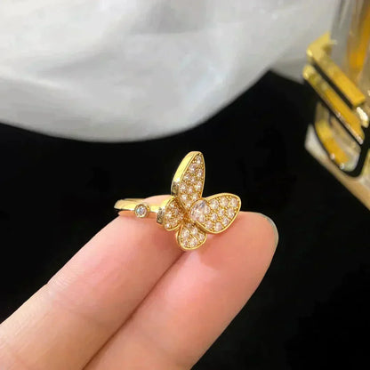 [Agudo  Jewelry]BUTTERFLY DIAMOND RING