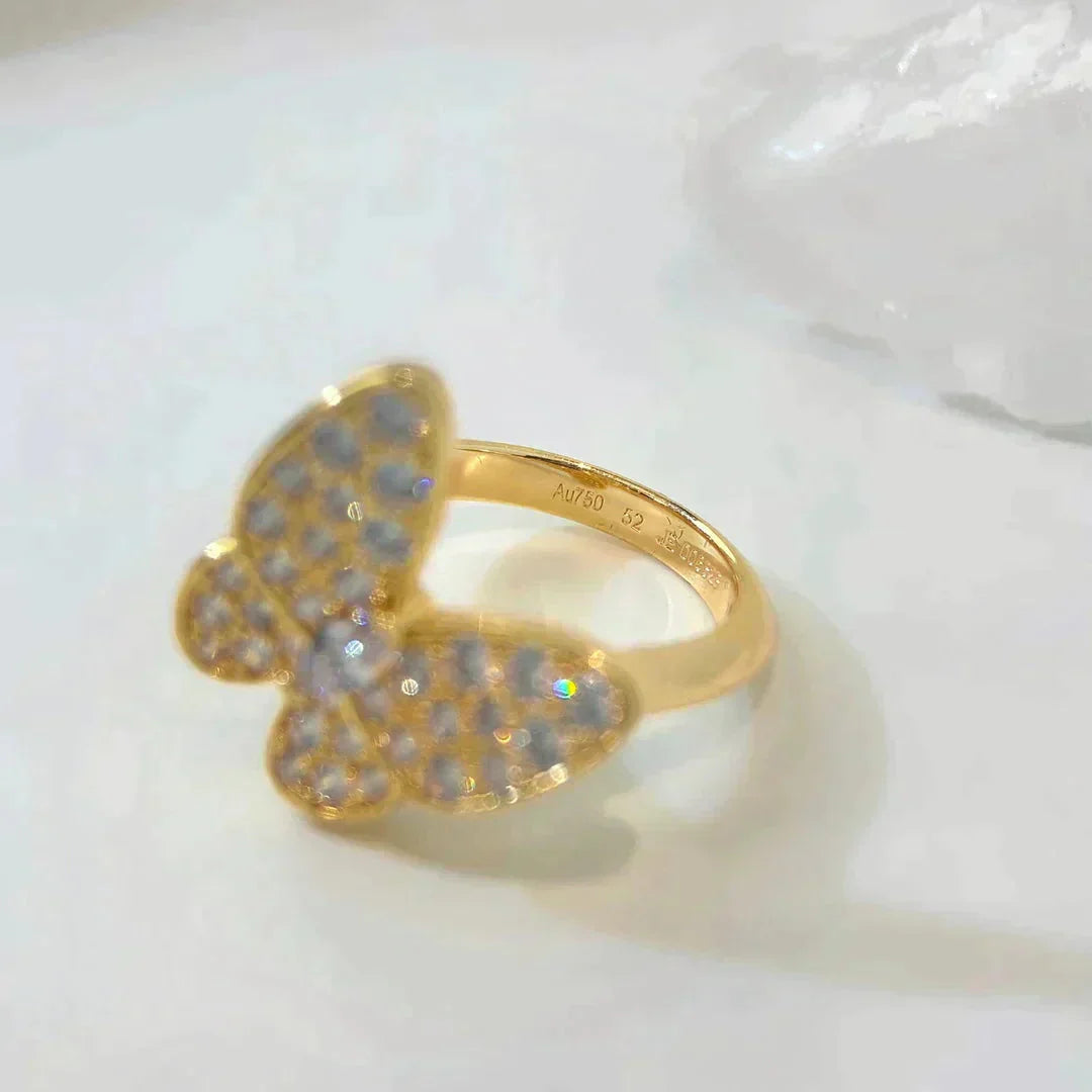 [Agudo  Jewelry]BUTTERFLY DIAMOND RING