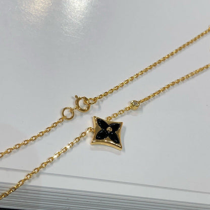 [Agudo Jewelry]STAR BLACK MOP NECKLACE