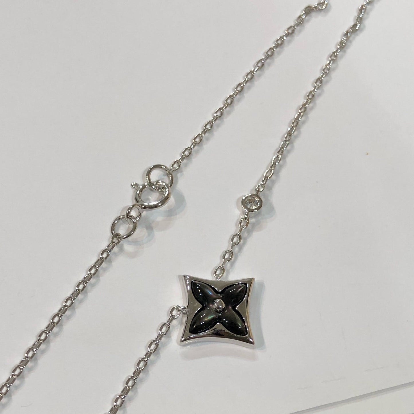 [Agudo Jewelry]STAR BLACK MOP NECKLACE