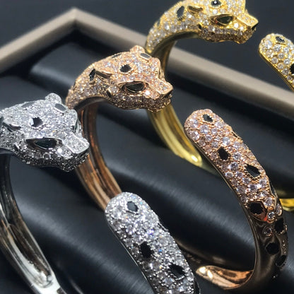 [Agudo Jewelry]PANTHERE BIG BRACELET DIAMONDS