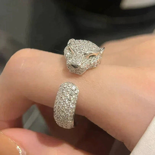 [Agudo Jewelry]PANTHERE 5.5MM ALL DIAMOND RING