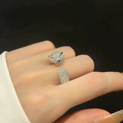 [Agudo Jewelry]PANTHERE 5.5MM ALL DIAMOND RING