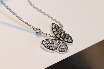 [Agudo Jewelry]BUTTERFLY DIAMOND NECKLACE