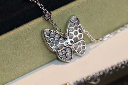 [Agudo Jewelry]BUTTERFLY DIAMOND NECKLACE