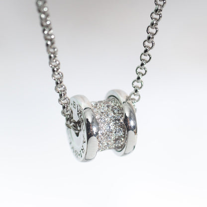 [Agudo Jewelry]ZERO 1 SILVER DIAMOND NECKLACE