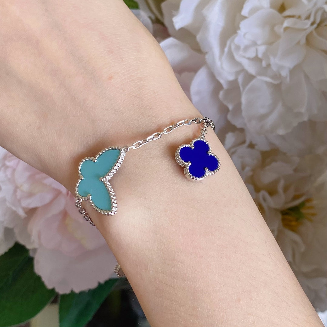 [Agudo Jewelry]LUCKY SPRING SILVER BRACELET 4 MOTIF