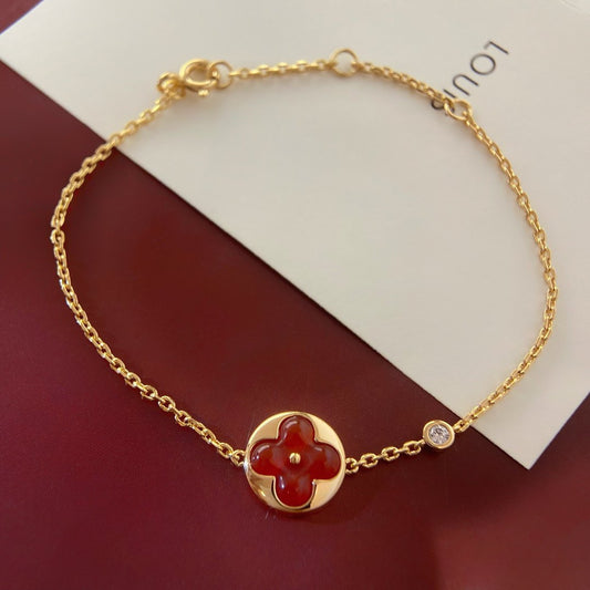 [Agudo Jewelry]SUN PEDANT CARNELIAN BRACELET