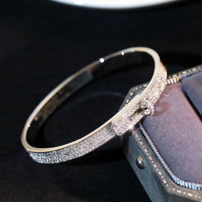 [Agudo Jewelry]KELLY BRACELET DIAMOND PAVED