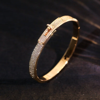 [Agudo Jewelry]KELLY BRACELET DIAMOND PAVED