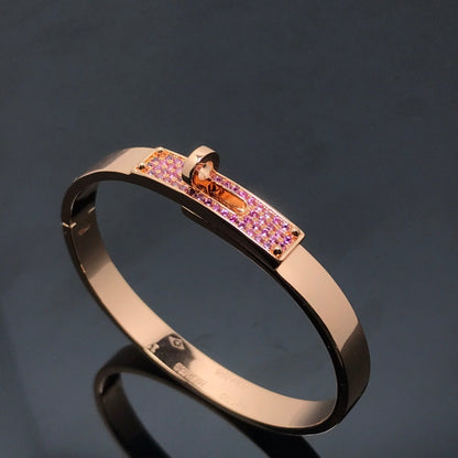 [Agudo Jewelry]KELLY BRACELET PINK DIAMOND