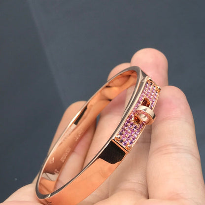 [Agudo Jewelry]KELLY BRACELET PINK DIAMOND