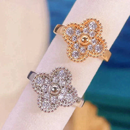 [Agudo  Jewelry]CLOVER DIAMOND RING