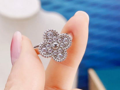 [Agudo  Jewelry]CLOVER DIAMOND RING